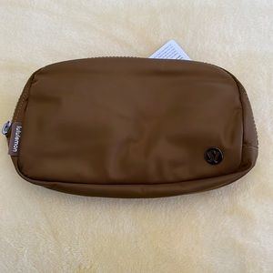 NWT. Burnt Caramel Lululemon Everywhere Belt Bag.